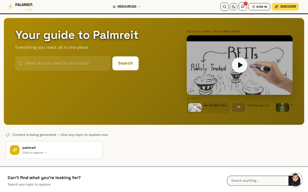 Palmreit — Your guide to Palmreit