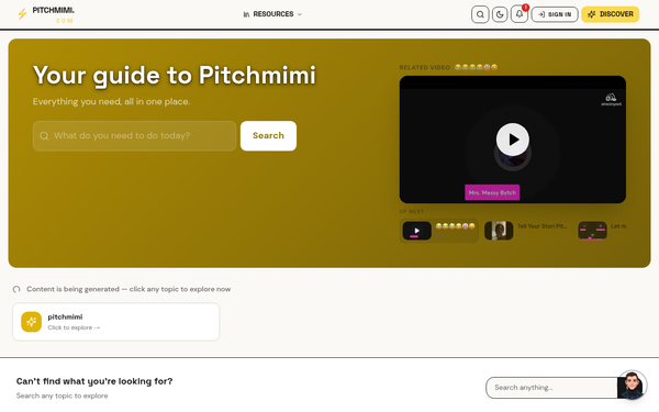 Guides — Pitchmimi