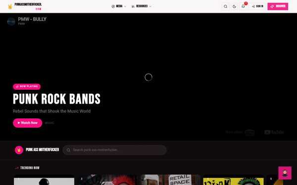 Punk Ass Motherfucker — Unapologetic Rebel Music and Culture