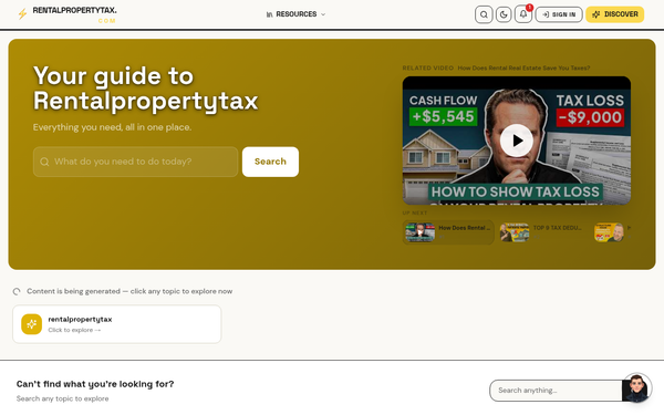 Rentalpropertytax — Your guide to Rentalpropertytax