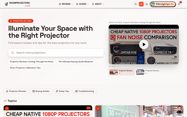 Technology Guides | Room Projectors