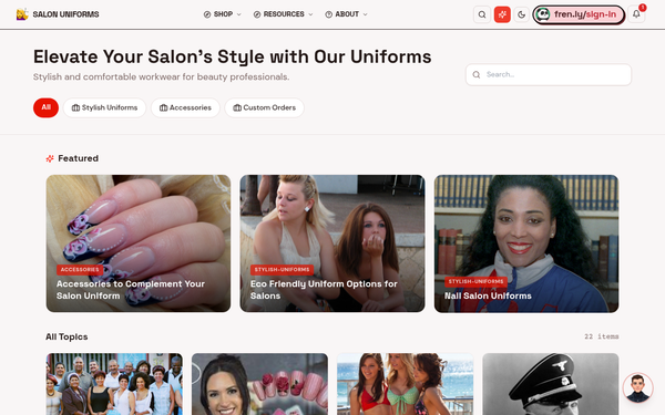 Salon Uniforms | Your Guide to Salon Uniforms