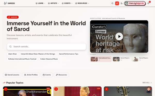 Music Guides | Sarods