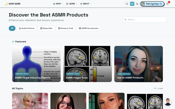 Entries: O | Shop ASMR