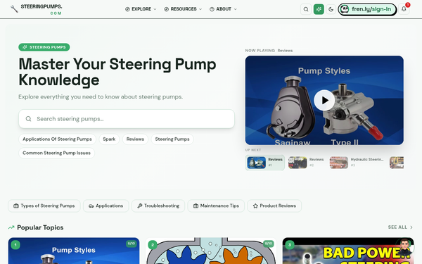 Entries: R | Steering Pumps
