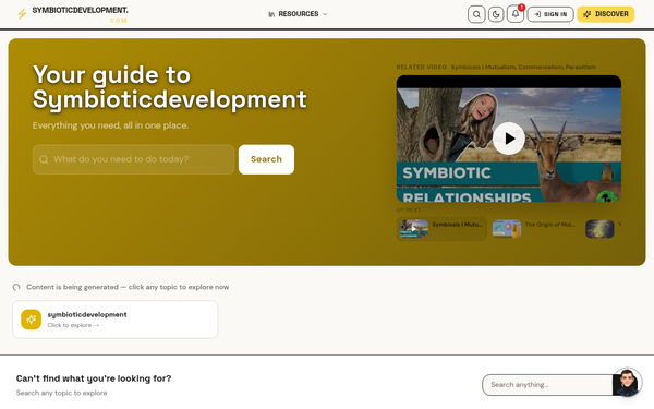 Symbioticdevelopment — Your guide to Symbioticdevelopment