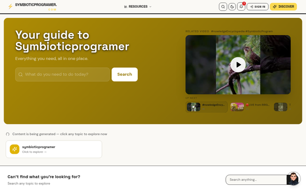 Symbiotic Programmer | Your Guide to Symbiotic Programmer