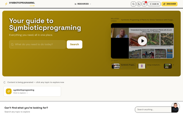 Symbioticprograming — Your guide to Symbioticprograming