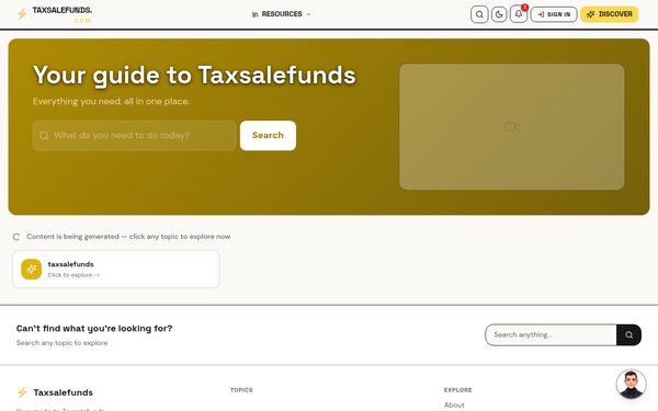 Guides Guides | Tax Sale Funds