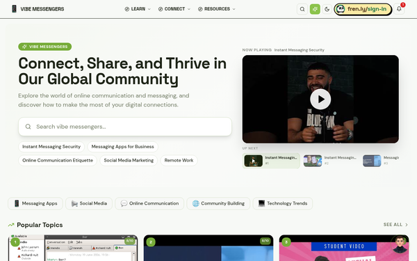 Vibe Messengers | Your Guide to Vibe Messengers