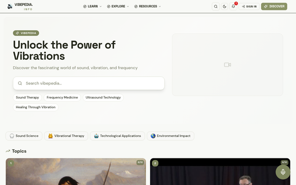 Vibepedia — Dynamic and enlightening