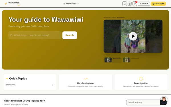 Technology Guides | Wawawiwi AI