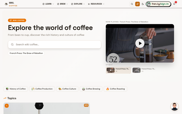 Food%20and%20beverage Guides | Wiki Coffee