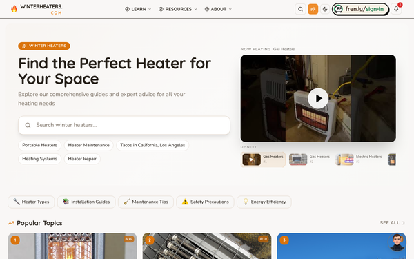 Winter Heaters | Heat For Cold Days