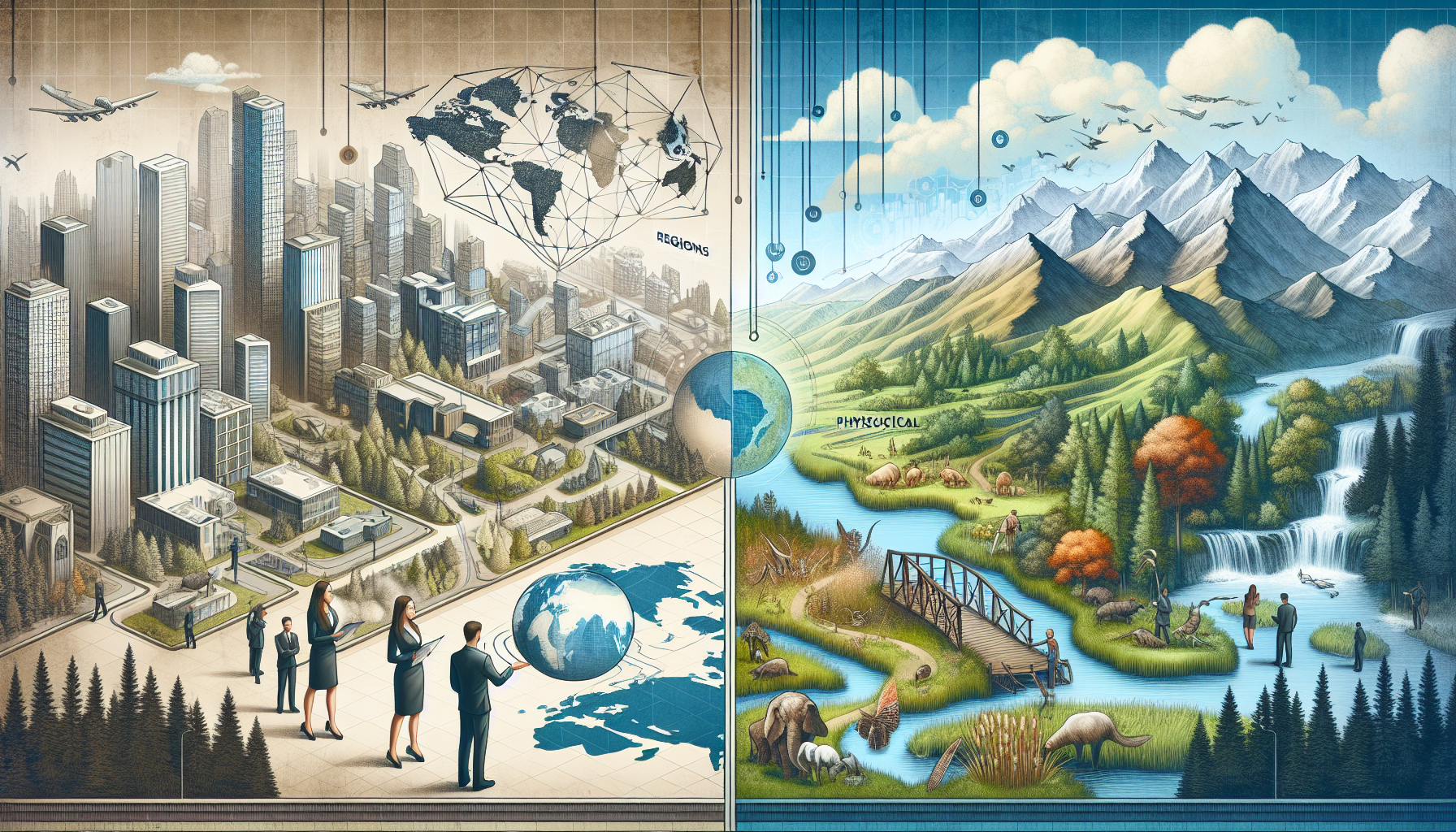 Regions vs Physical Geography: Understanding the Differences