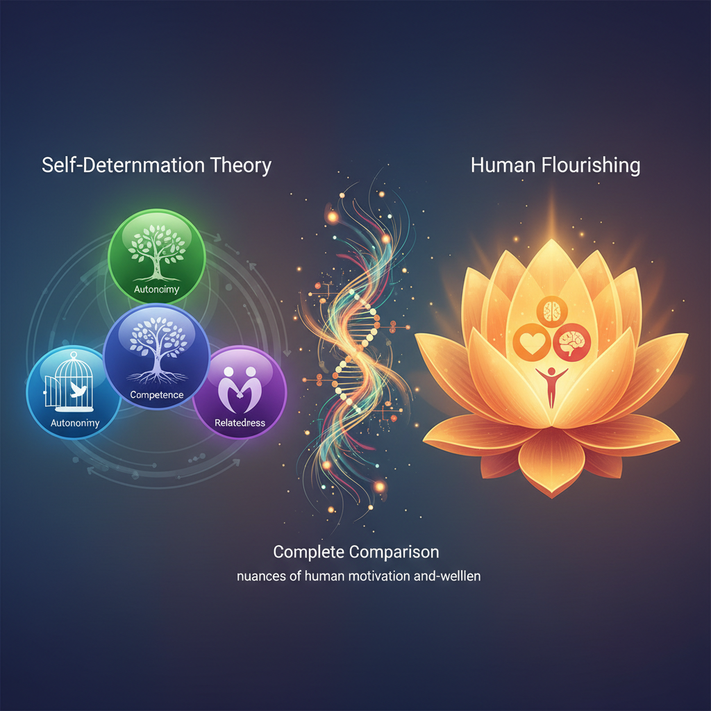 Self Determination Theory vs Human Flourishing: Complete Comparison