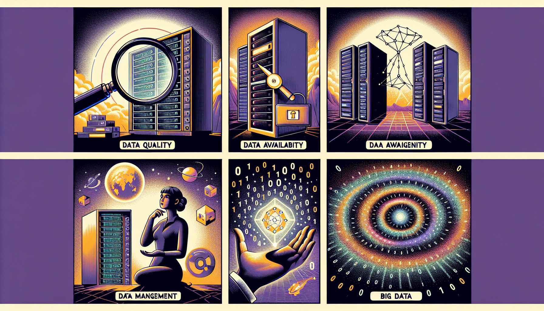 Data Quality vs Data Availability vs Data Management vs Big Data