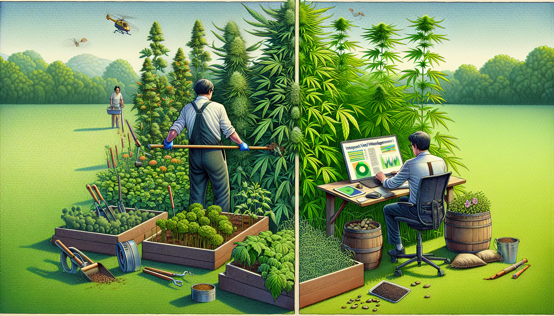 Weed Management vs Integrated Weed Management: Complete Comparison