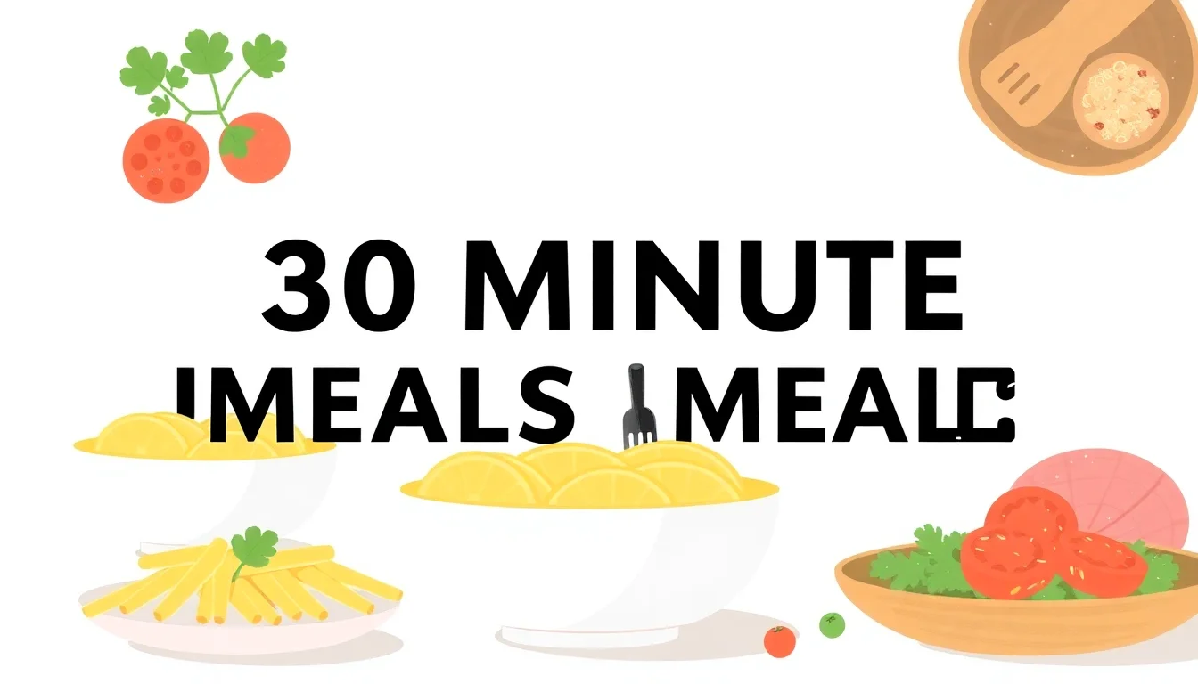 30 Minute Meals in Easy Cooking | Frenly Kitchen