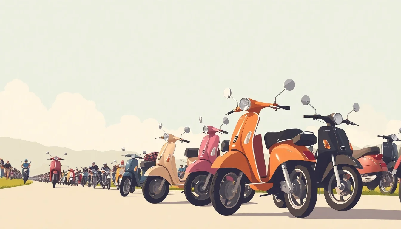 Scooter Rallies: The Global Gathering of Two-Wheeled Tribes