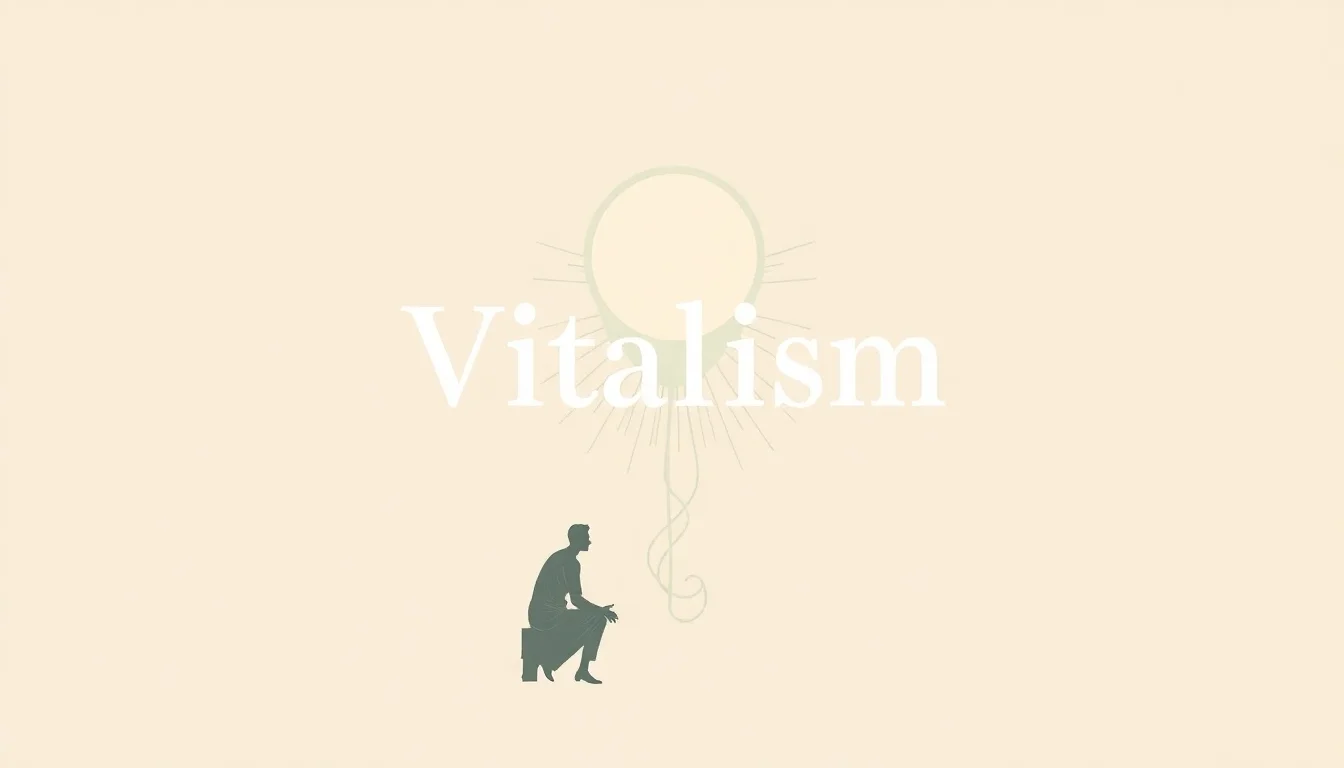 Vitalism: The Elusive Life Force | Vibepedia