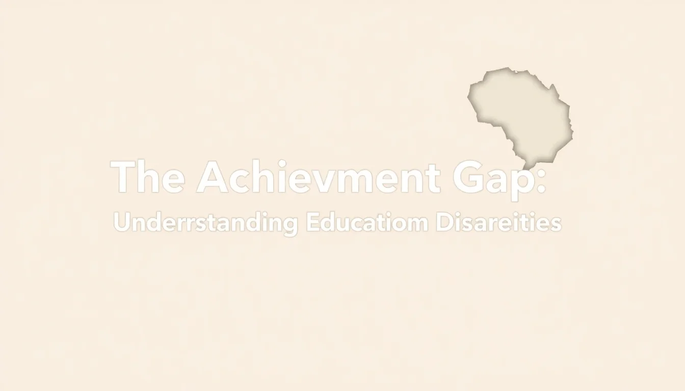 The Achievement Gap: Understanding Educational Disparities