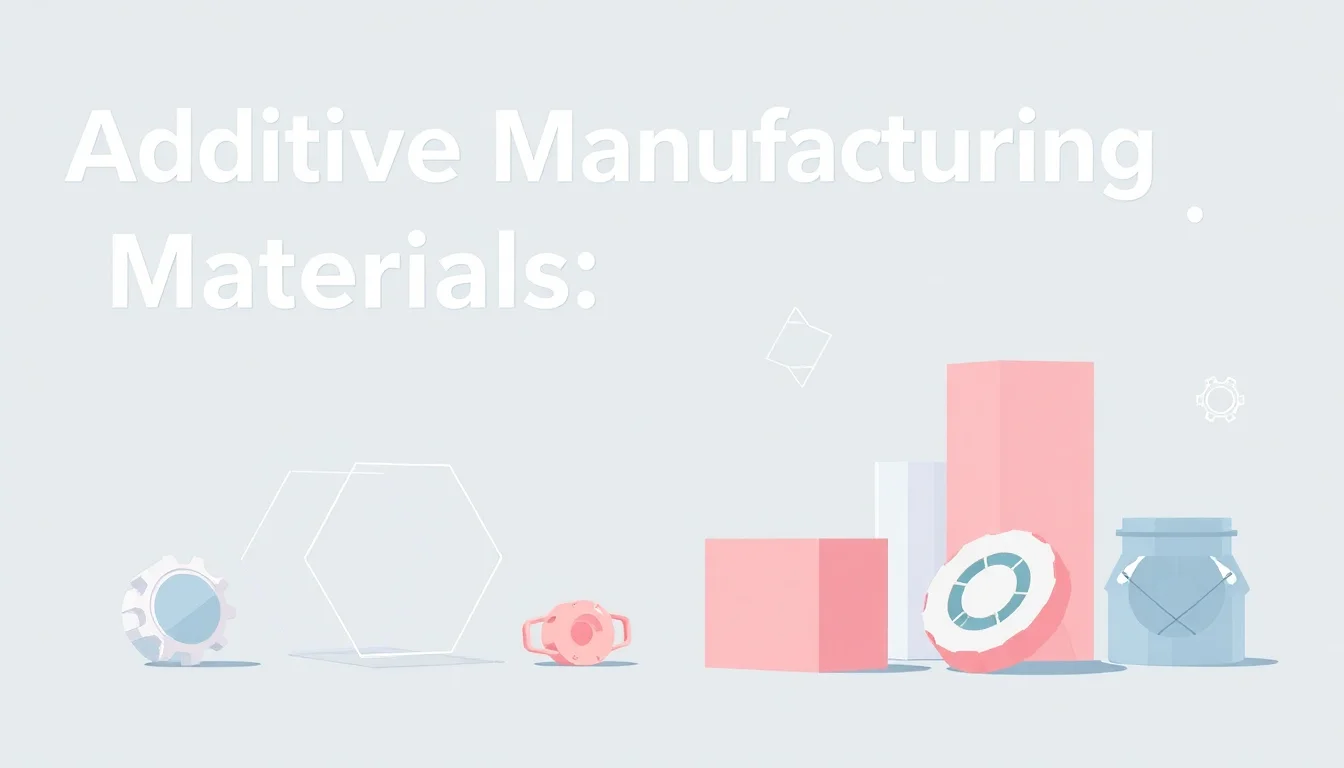 Additive Manufacturing Materials: The Building Blocks of the Future