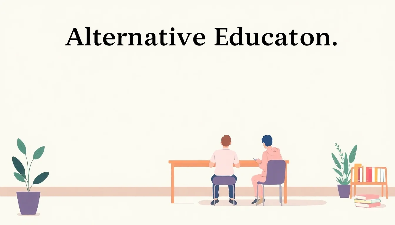 Alternative Education: Beyond the Classroom Walls | Vibepedia