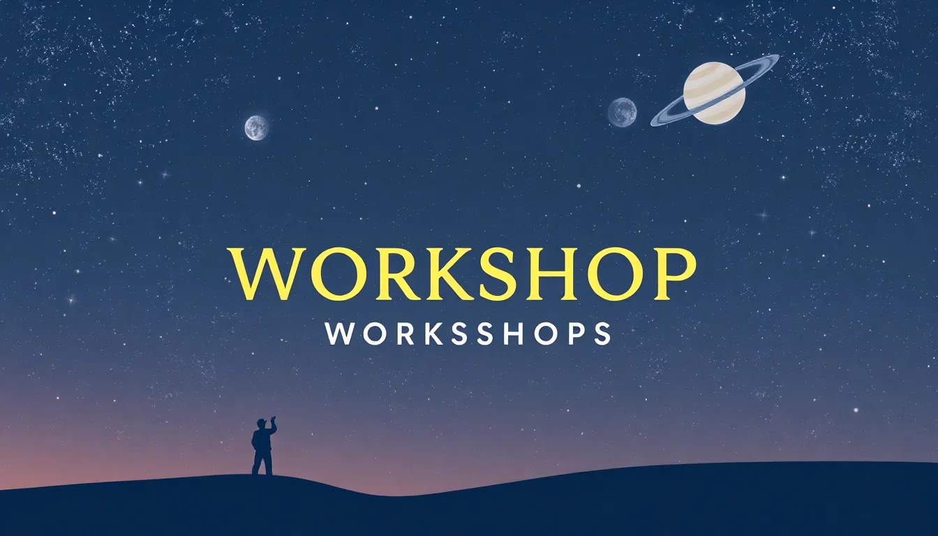 Astronomy Workshops: Explore the Cosmos | Vibepedia
