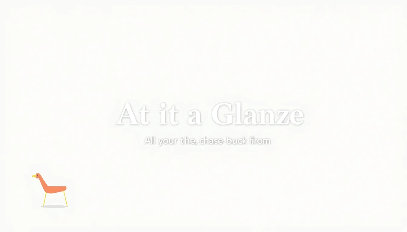 At a Glance | Vibepedia