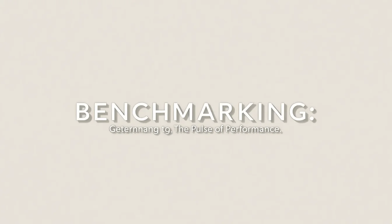 Benchmarking: The Pulse of Performance | Vibepedia