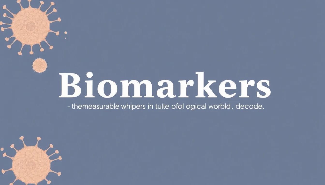 Biomarkers | Vibepedia