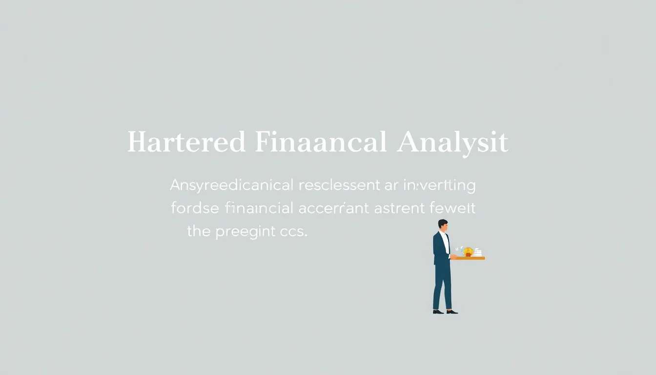 Chartered Financial Analyst (CFA) | Vibepedia