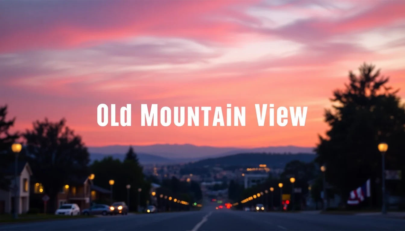 Old Mountain View City Guide | Vibepedia