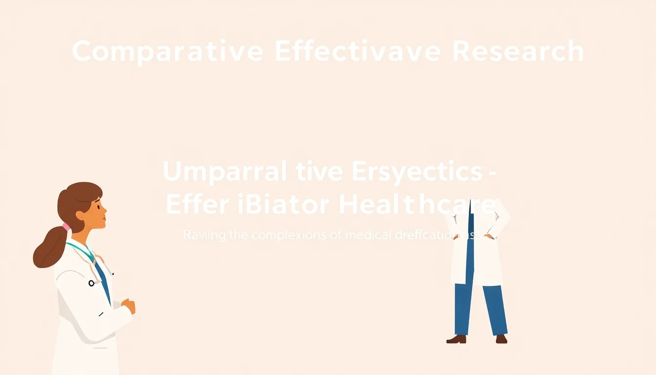 Comparative Effectiveness Research: The Pursuit of Better Healthcare