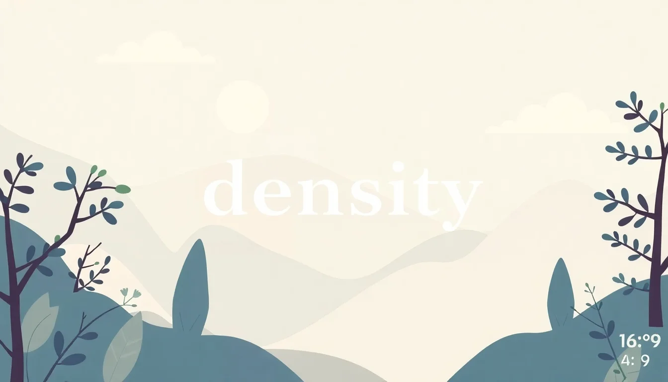 density | Vibepedia