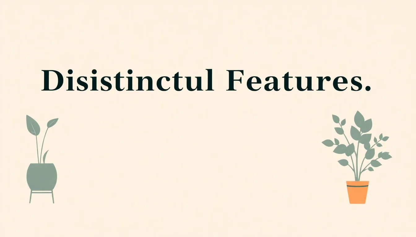 Distinctive Features | Vibepedia