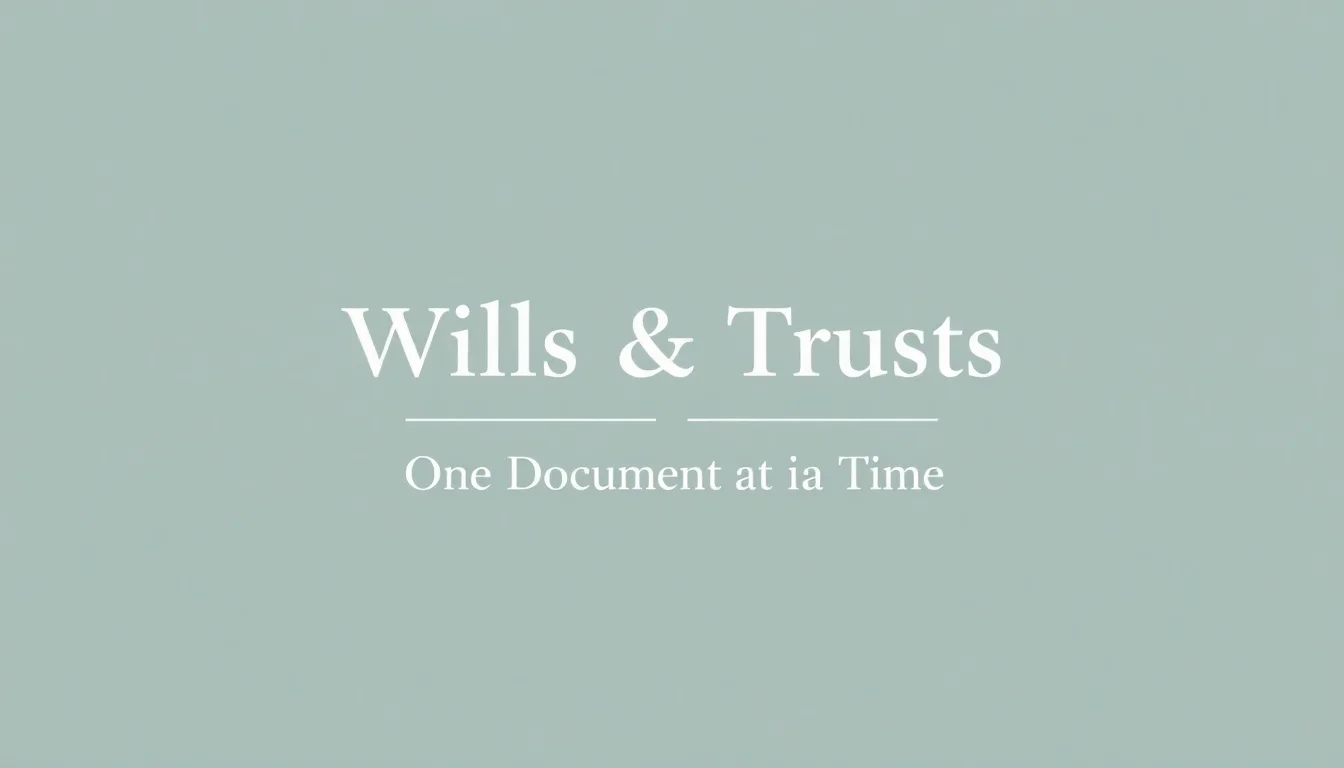 Estate Planning: Wills & Trusts | Vibepedia