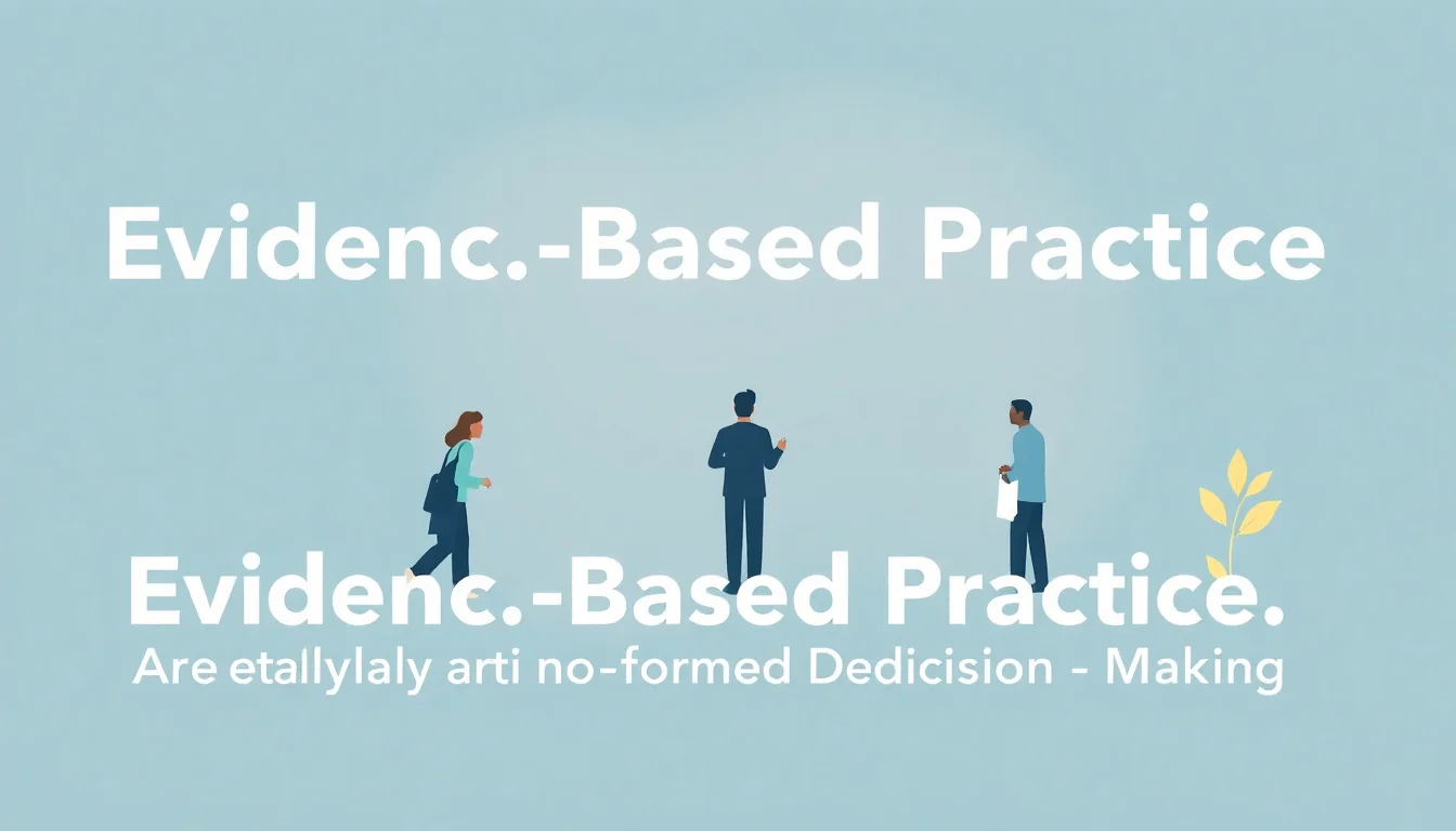 Evidence-Based Practice: The Backbone of Informed Decision-Making