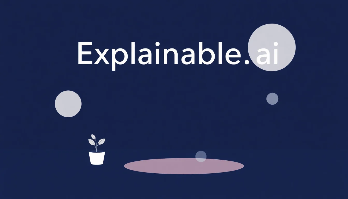 Explainable.ai | Vibepedia