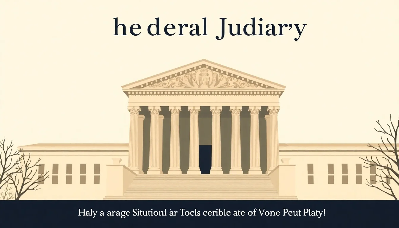 The Federal Judiciary: America's Third Branch | Vibepedia