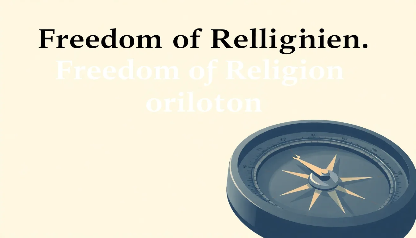 Freedom of Religion or Belief: A Global Compass | Vibepedia
