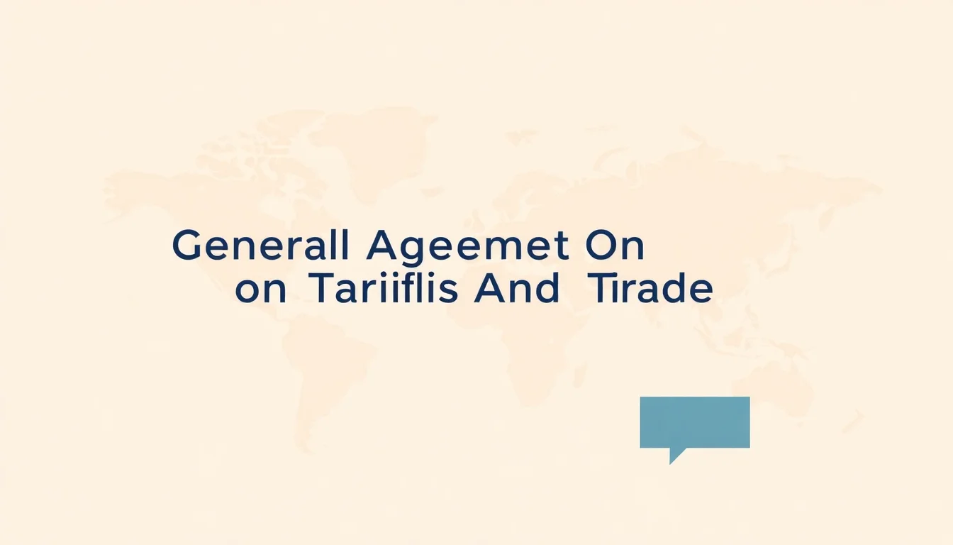 General Agreement On Tariffs And Trade | Vibepedia
