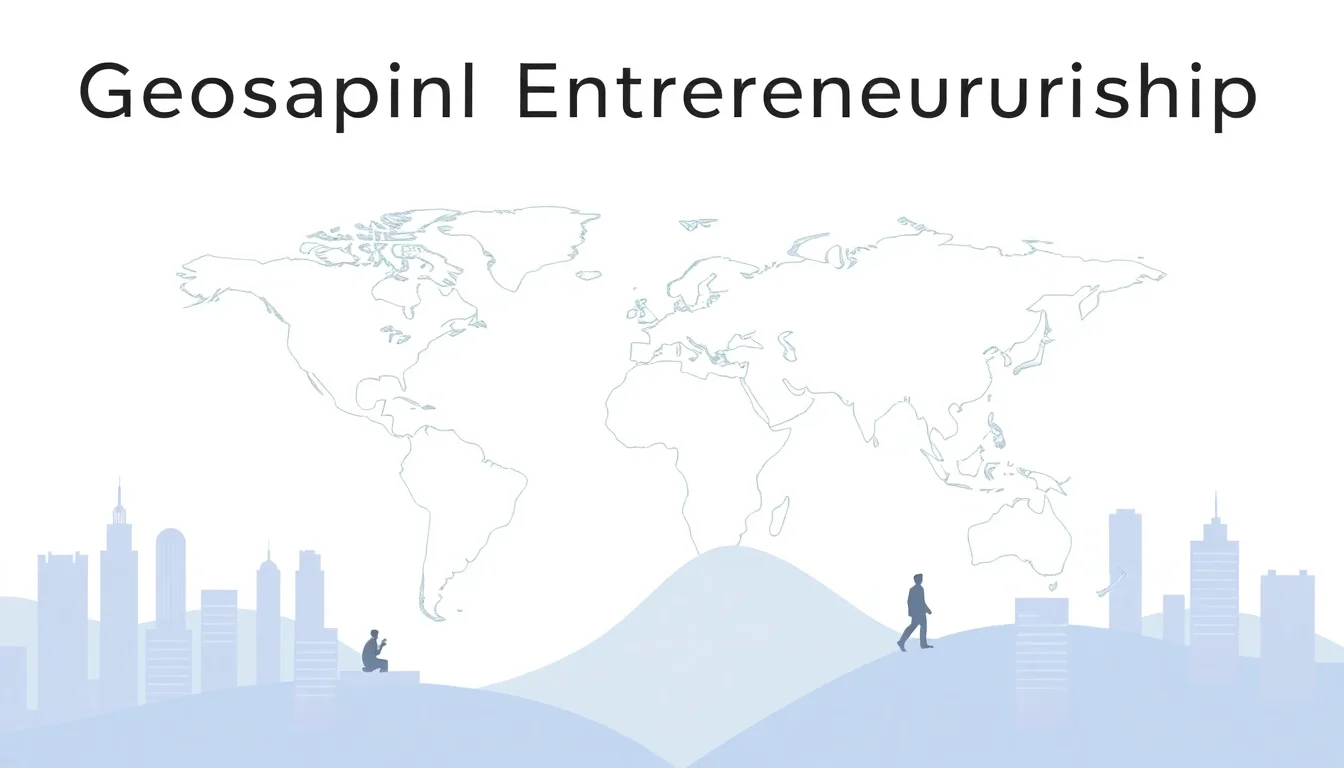 Geospatial Entrepreneurship: Mapping the Future | Vibepedia