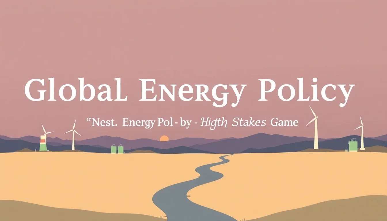 Global Energy Policy: A High-Stakes Game | Vibepedia