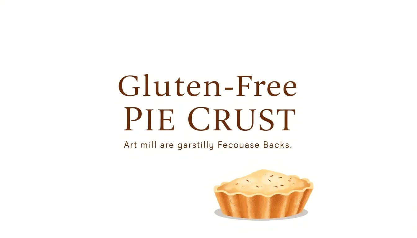 Gluten-Free Pie Crust: The Art of the Grain-Free Bake | Vibepedia