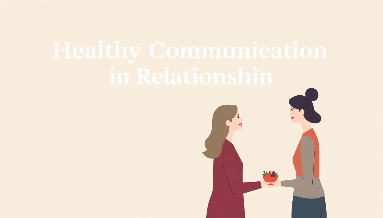 Healthy Communication in Relationships