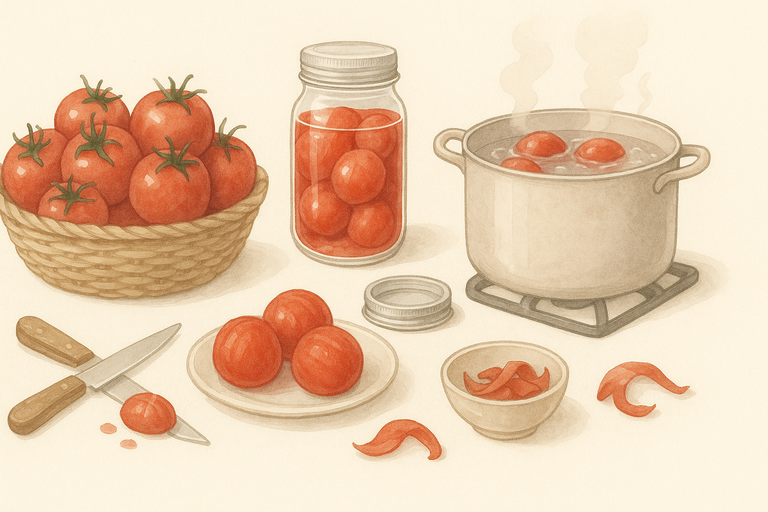 Canning Tomatoes | Kitchen Canning