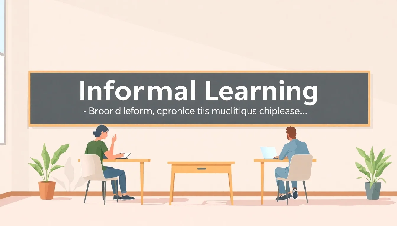 Informal Learning: Beyond the Classroom | Vibepedia