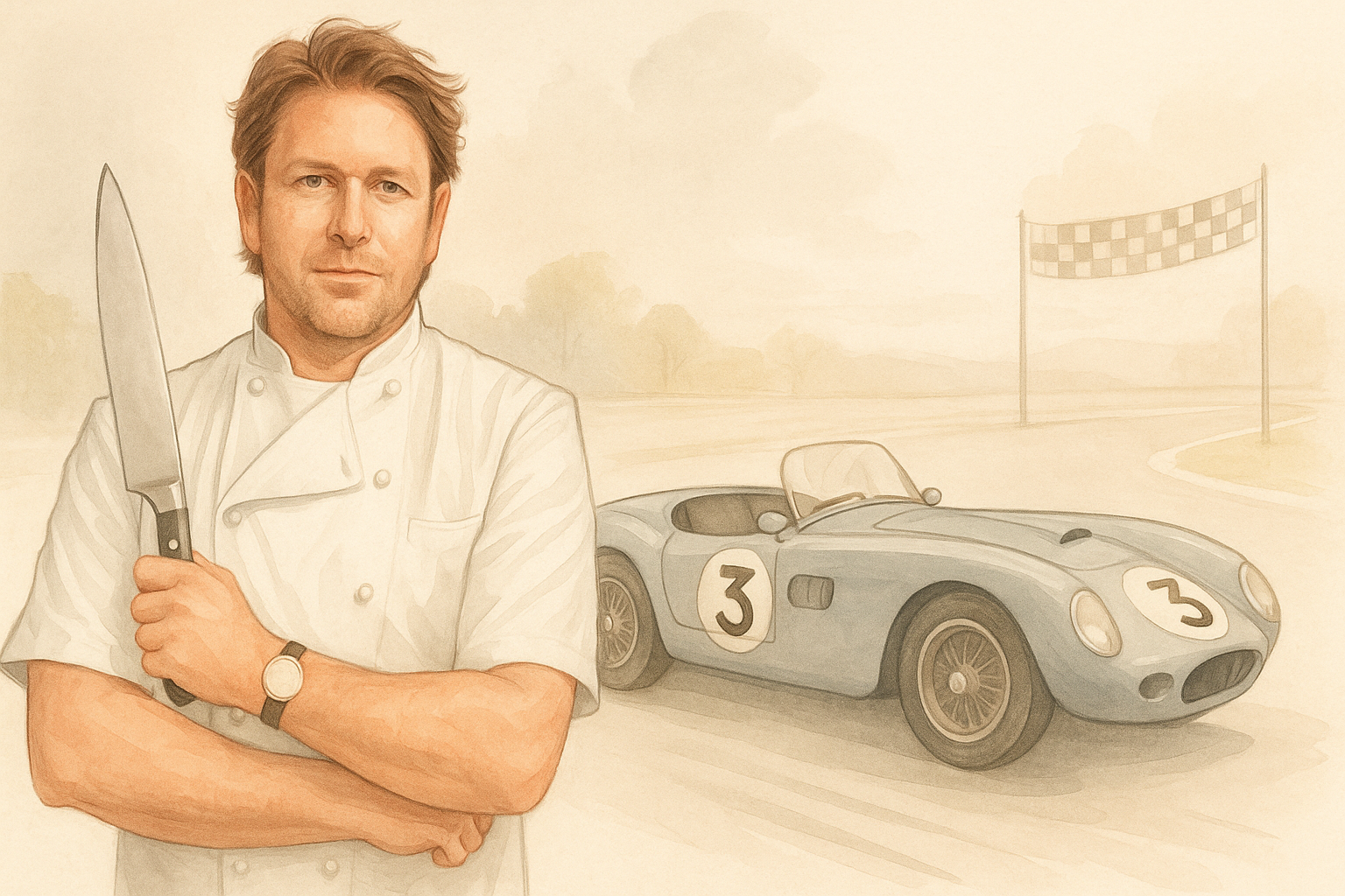 James Martin: The Celebrity Chef with a Passion for Cars | Vibepedia